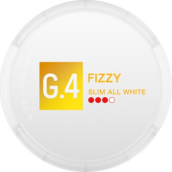 G.4 FIZZY Slim All White Snus