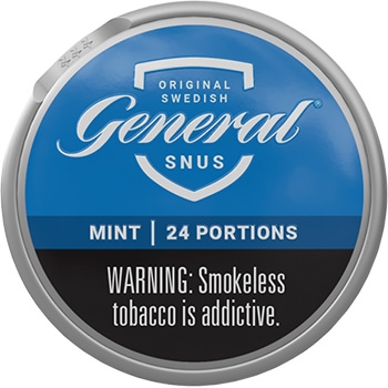 General White Mint Portion Snus